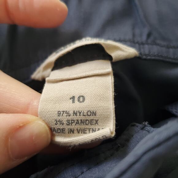 Duluth Trading Cargo Shorts Womens 10 Nylon Spandex Stretch Quick Dry Hiking - Picture 4 of 8